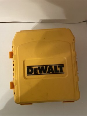 DeWalt ToughCase - EMPTY CASE - For Drill Bits And Screw Bits - 10-1/2'' x 10''