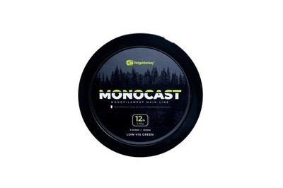RidgeMonkey MonoCast Main Line Mono 12lb 1000M Fishing Angling Tough