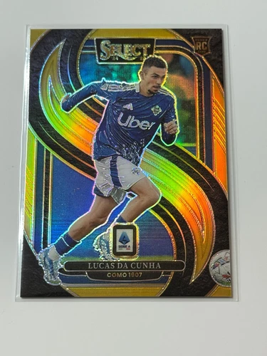 2024-25 Panini Select Serie A Mezzanine Gold #137 Lucas Da Cunha Rookie 06/10