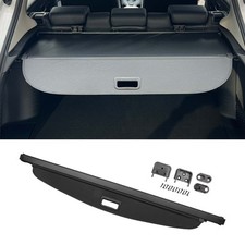 Car Retractable Cargo Cover For Kia Seltos 1.6l Wagon 2021-2024 Black