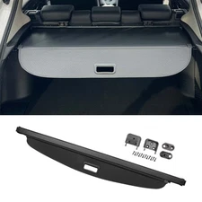 Retractable Cargo Cover for Kia Seltos 2020-2024 Black Carbon Fiber