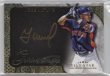 2017 Topps Five Star Golden Graphs /50 Jose Altuve #GG-JA Auto lz7