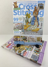 The World Of Cross Stitching Magazine Bundle X5 2020 Issues Tutorials Tips. VGC.