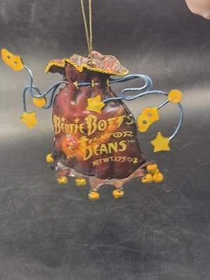 BERTIE BOTTS BEANS Christmas ORNAMENT HARRY POTTER  Warner Bros. 2000