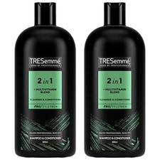 TRESemmé Replenish & Cleanse 2 in 1 Shampoo & Conditioner - 900ML (Pack of 2) 9.87 per litre