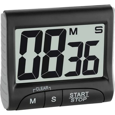 TFA Dostmann 38.2021.01 Digital Black Timer