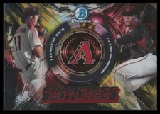 2019 Bowman Draft #FF-WMA Blake Walston / Brennan Malone Arizona Diamondbacks