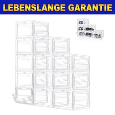 6/9/12er Pack Schuh Aufbewahrungsbox Kunststo...