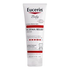 Eucerin Baby Eczema Relief Body Cream, Fragrance Free Baby Eczema Cream with Col