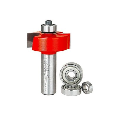 Freud 32-522 Rabbeting Bit Set w/ Interchangeable Bearings - 5/16-1/2''