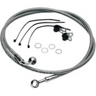 Drag Specialties 1741-2954 Standard Length Rear Stainless Steel Brake Line Kit -