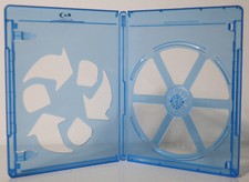 Genuine Viva Elite Eco 1-Disc Single 12.5mm Logo Blu-ray Replacement Case GOOD