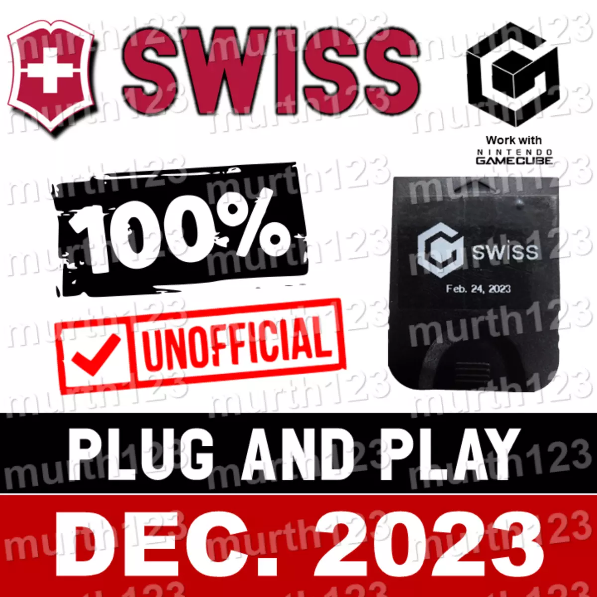 Gamecube Swiss Memory Card