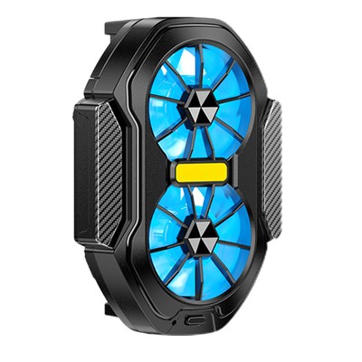 Mobile Phone Double Fan Radiator Holder Cooling Gamepad Mobile Game Cooler