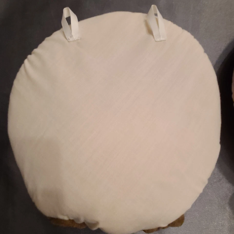 Raro Cocalo Baby Jacama Macaco Girafa 2 Meninas Parede Redonda Penduradas Quarto de Berçário - Imagem 4 de 4