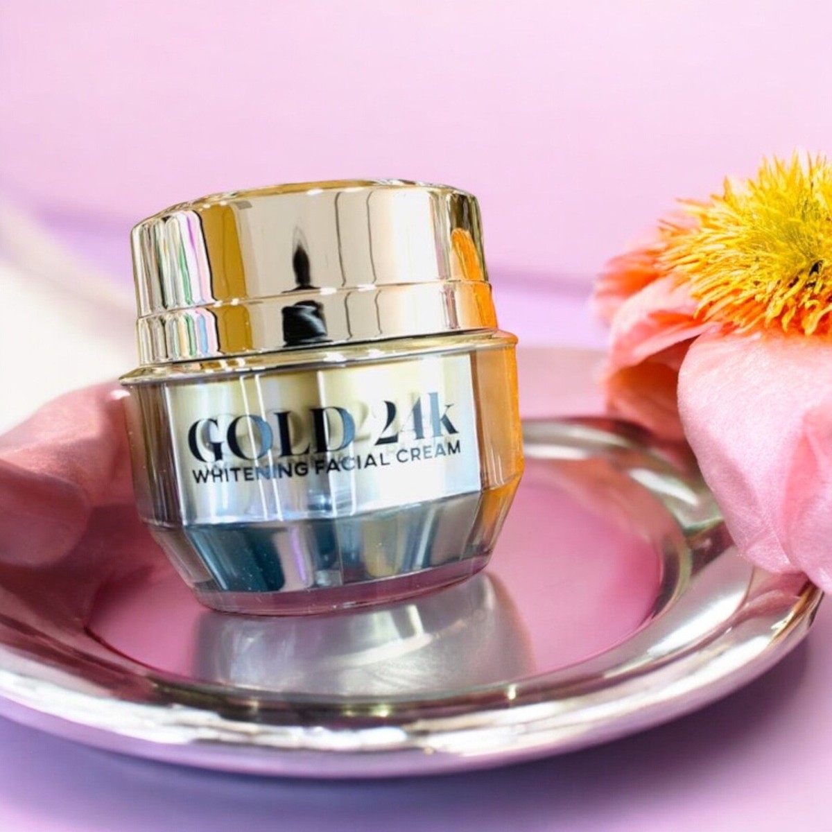 Gold 24K Whitening Anti-Melasma Facial Cream Reduce Dark Spots