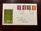 United Kingdom 1968 - Definitive Issue, Elizabeth II FDC with stamps Edinburgh 1