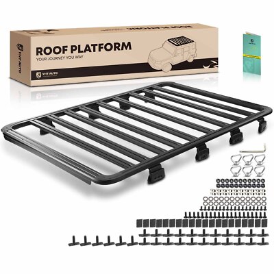78'' x 55'' Aluminum Alloy Roof Rack Platform for Jeep JT Gladiator JL Wrangler