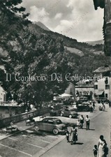 1971 BAGOLINO Scorcio di Piazza Guglielmo Marconi Vintage Car Brescia Postcard