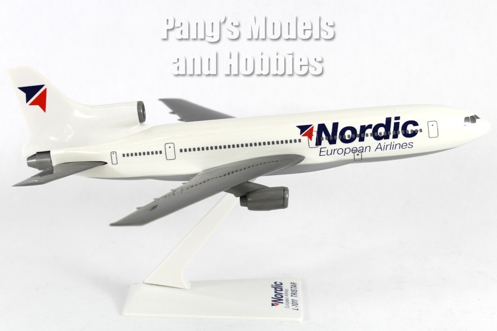 Lockheed L-1011 TriStar Nordic European Airlines 1/250 Scale Model
