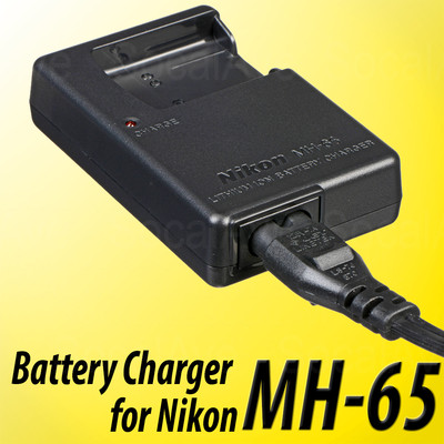 MH-65 Battery Charger for Nikon Coolpix S9100 S8200 S8100 S8000 EN