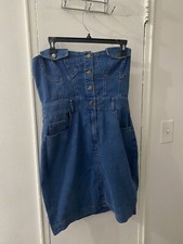fashion nova jean dress