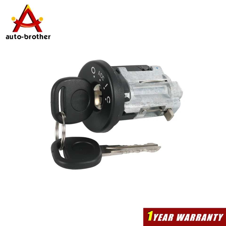 IGNITION LOCK CYLINDER W/2 KEYS 19207987 FOR 2004-2008 PONTIAC GRAND PRIX - Image 4 of 4