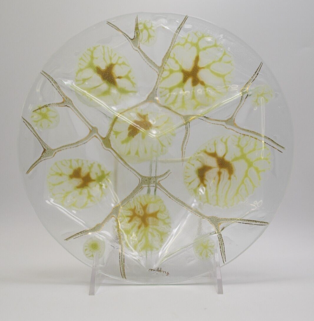 1960's Higgins Fused Art Glass Mid Century Organic Space Age 3