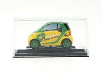 Smart Fortwo 2007 Modellauto 1:87 Gelb-GrüN SammlerstüCk Busch Neu & Ovp