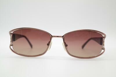 Vintage Marion Ramm 92/661 bronze brown oval sunglasses eyewear NOS