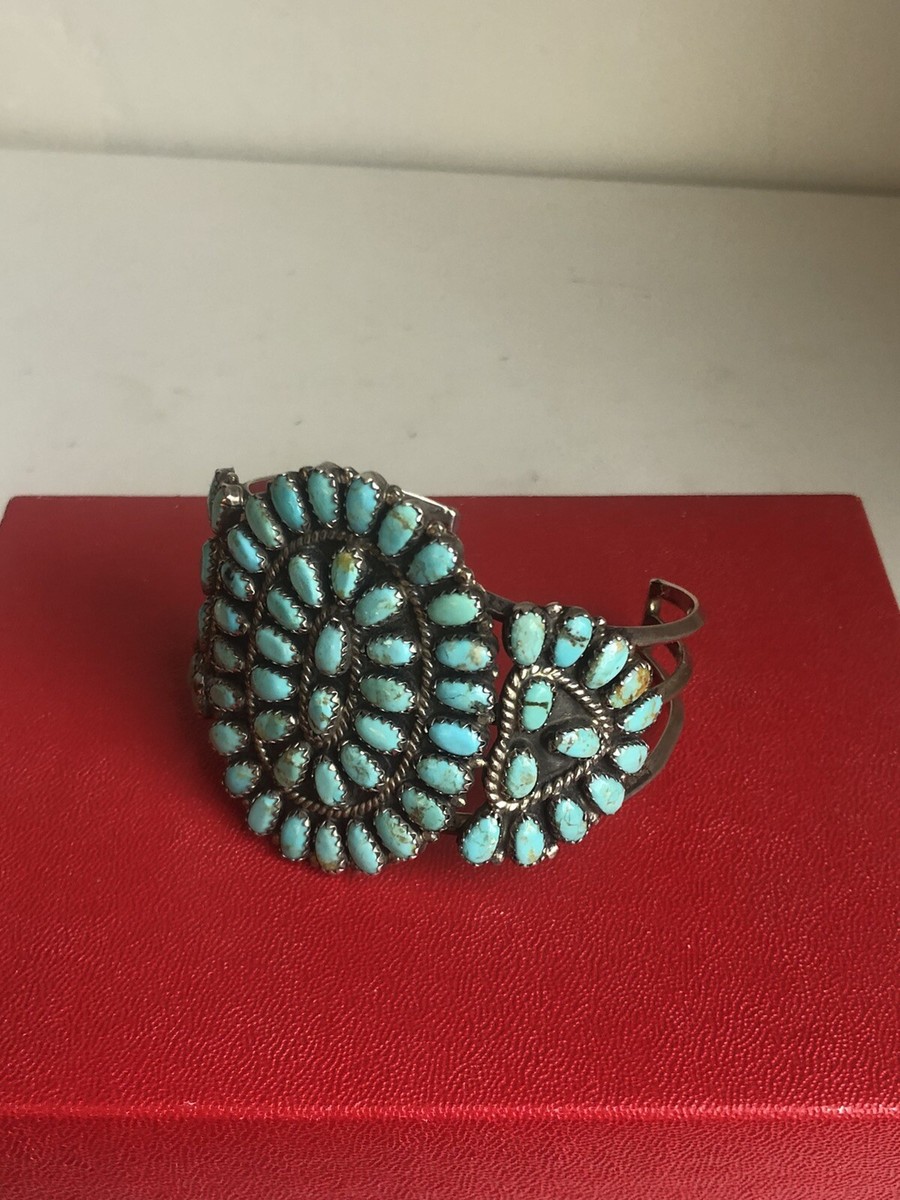 Larry Moses Begay, Bracelet, Turquoise, Sterling Silver