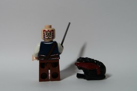 Cannibal Captain Jack Sparrow 4182 Pirates of Caribbean LEGO&reg; figure minifigure