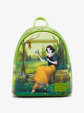 Loungefly Disney Snow White And The Seven Dwarfs Animals Mini Backpack NWT