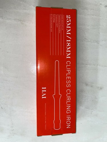 Hai Professional Clipless Curling Iron Tapered Barrel - 25MM / 18MM - NEW IN BOX - Picture 4 of 5