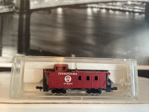 Life Like N Scale S782B Caboose - Pennsylvania RR 478120 Rojo Nuevo Antiguo Stock ¡NUEVO! | Condition: New