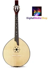 4 String Domra + Soft Case + Strings Set + Picks