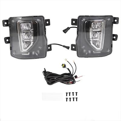 #ad For Chevy Silverado 1500 2016 2018 LED Fog Lights Driving Lamps ‎Clear 16 17 18 $46.50
