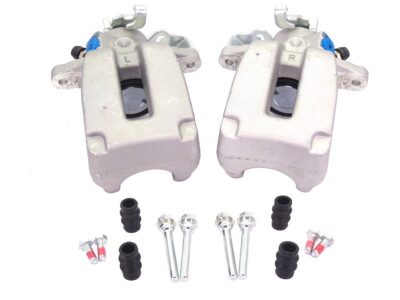 2 REAR BRAKE CALIPER +SLIDERS VW GOLF MK4 4MOTION R32 1.8.GTi TURBO VENTED DISC
