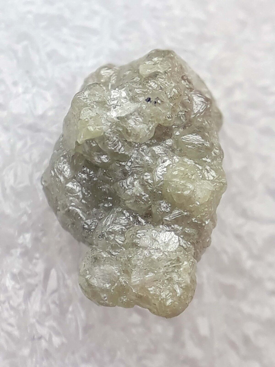Ct,Natural Rough Diamond,Natural Snow Green Diamond,Uncut Diamond,Raw  Stone