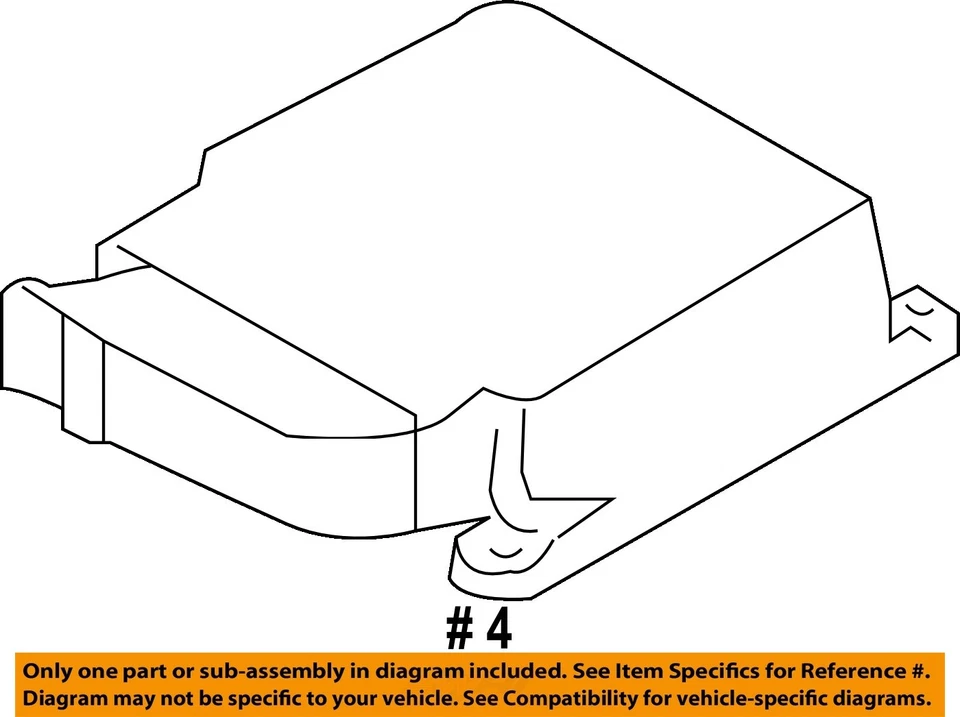 Used Air Bag Module fits: 2004 Chevrolet Aveo Air Bag below front console Grade Foto 4 de 4