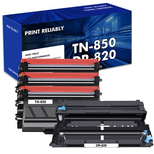 TN850+DR820 set Toner Drum Combo Compatible With Brother TN-850 MFC ...