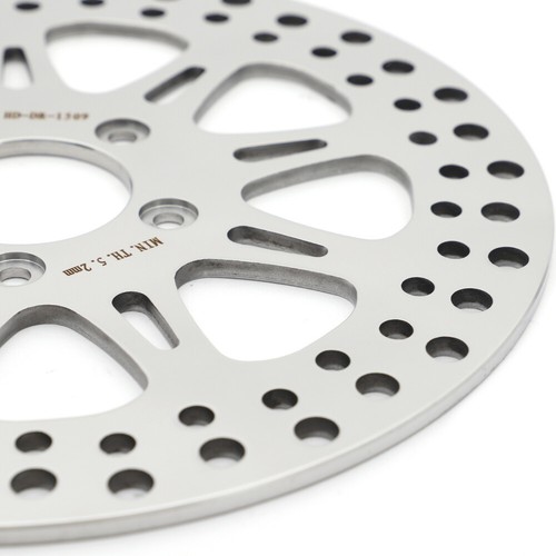 Polishing Front Rear Brake Rotors Street Bob FXDC Heritage Softail Fat Boy FLSTN - Picture 5 of 9