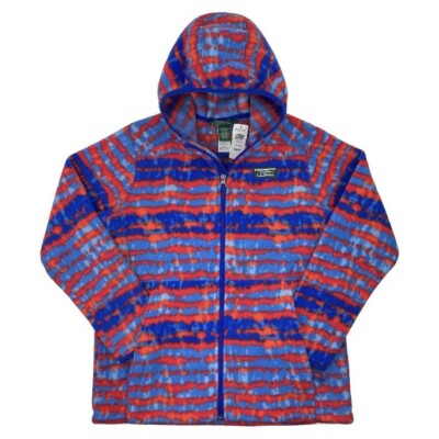 NWT L.L. Bean Kids Mountain Classic Fleece Hollyberry XL 18 Hooded Jacket NEW!