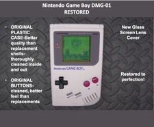 Restored Nintendo Gameboy Original OEM DMG-01 W/ new Glass Screen