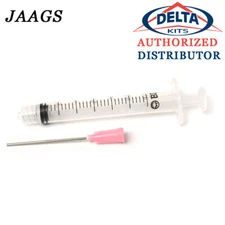 Delta kits 3 CC Clear Syringe – 18 Gauge Blunt Needle