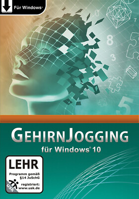 Gehirnjogging  für Windows 10 - Logik - Denken - Üben - PC Download Version