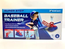Baseball Trainer Super Step Pitching Machine MinnARK Sports NEW SEALED Kids Toys