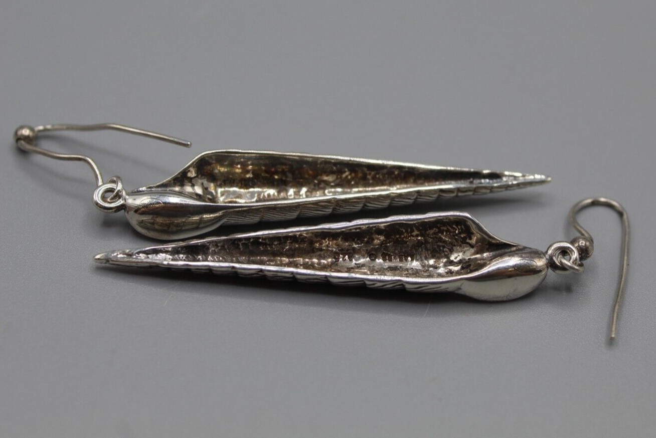 Kabana SterlingSilver 925 Dangle Shell Earrings *… - image 6