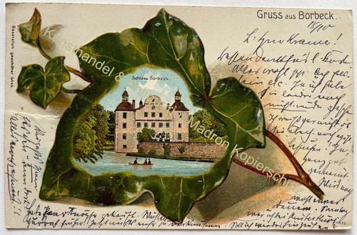 AK Litho Gruss aus Borbeck Essen Ruhrgebiet 1905