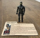 GI Joe 1984 Firefly Action Figure With File Card